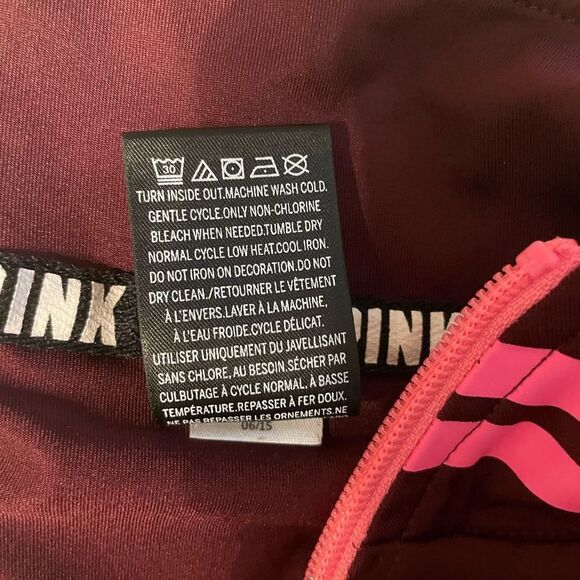 PINK Ultimate Half-Zip Jacket Size Small - Picture 3 of 5